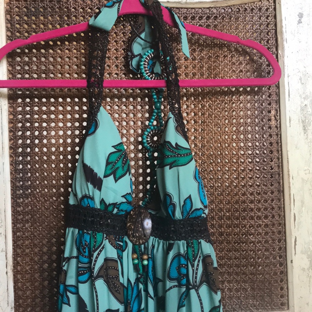 Tropical Maxi Dress
